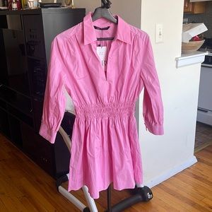 Short poplin dress from Zara